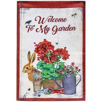 Welcome To My Garden Flag - The Fox Decor