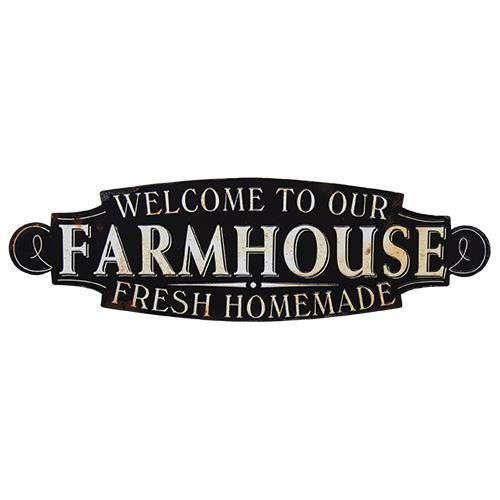 Welcome To Our Farmhouse Sign - The Fox Decor