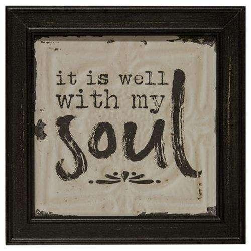 Well With My Soul Wall Art Pictures & Signs CWI+ 