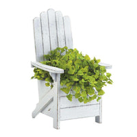 Thumbnail for White Adirondack Chair Planter