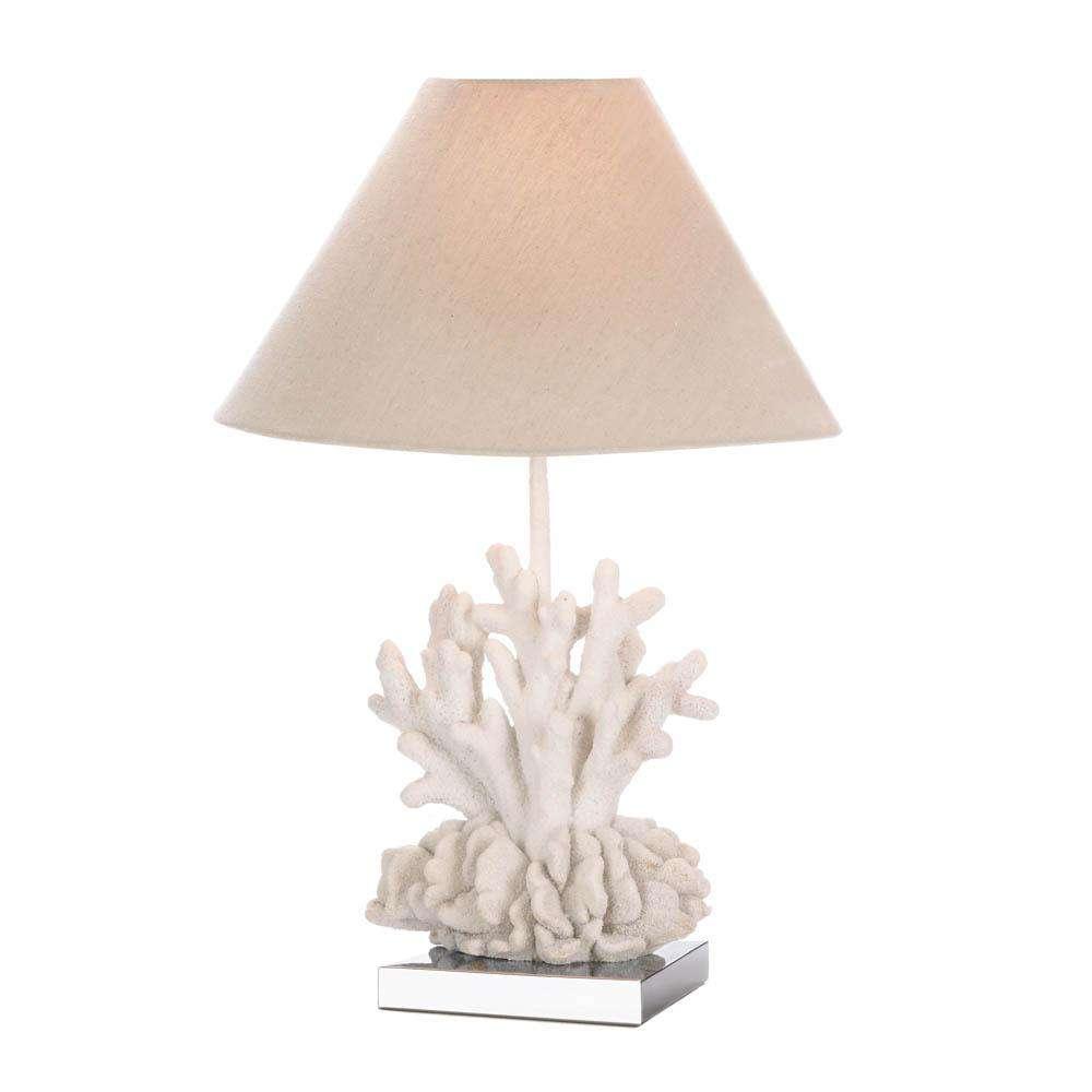 White Coral Lamp - The Fox Decor