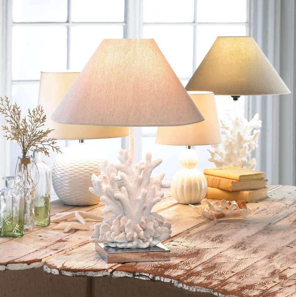 White Coral Lamp - The Fox Decor