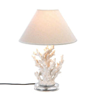 White Coral Table Lamp - The Fox Decor