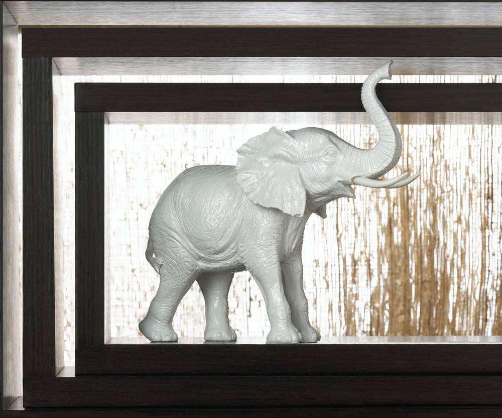 White Elephant Figurine - The Fox Decor