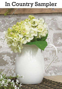 Thumbnail for White Enamel Pitcher - The Fox Decor