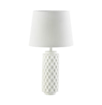 Thumbnail for White Honeycomb Table Lamp Gallery of Light 