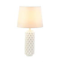 Thumbnail for White Honeycomb Table Lamp - The Fox Decor
