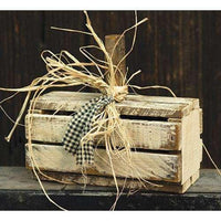 Thumbnail for White Horizontal Crate Pumpkin - The Fox Decor