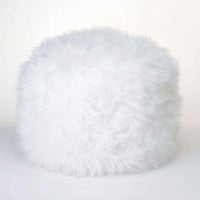 Thumbnail for White Ottoman Pouf - The Fox Decor