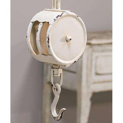 White Pulley Ornaments CWI+ 