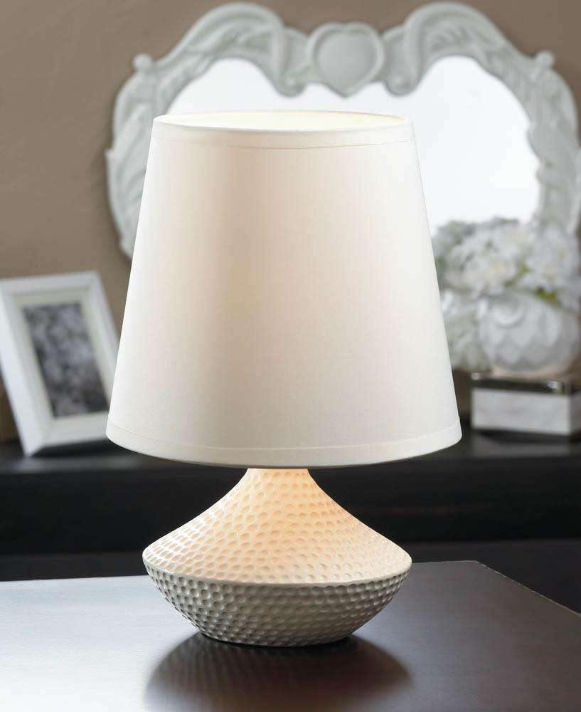 White Table Lamp - The Fox Decor