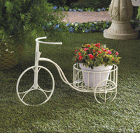 Thumbnail for White Tricycle Planter Accent Plus 