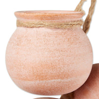 Thumbnail for White Wash Terracotta Dangling Mini Pots - The Fox Decor