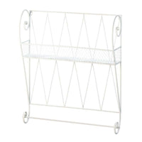 Thumbnail for White Wire Wall Shelf - The Fox Decor