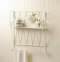 Thumbnail for White Wire Wall Shelf - The Fox Decor