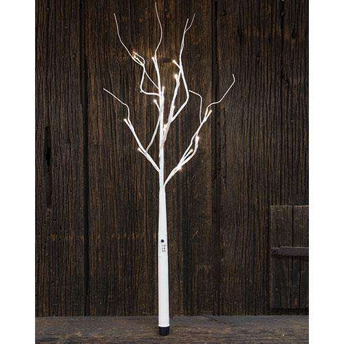 White Wrapped Branch, 27" Lighted Branches CWI+ 