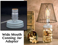 Thumbnail for Wide Canning Jar Lamp Adapter Lamps/Shades/Supplies CWI+ 