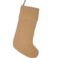 Thumbnail for Festive Natural Burlap Stocking 11x15 VHC Brands - The Fox Decor