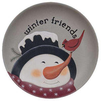 Thumbnail for Winter Friends Snowman Plate Snowmen CWI+ 