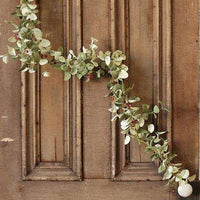 Winter Silver Dollar Garland, 5ft - The Fox Decor