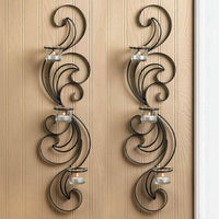 Thumbnail for Wisp Candle Sconce Set Gallery of Light 