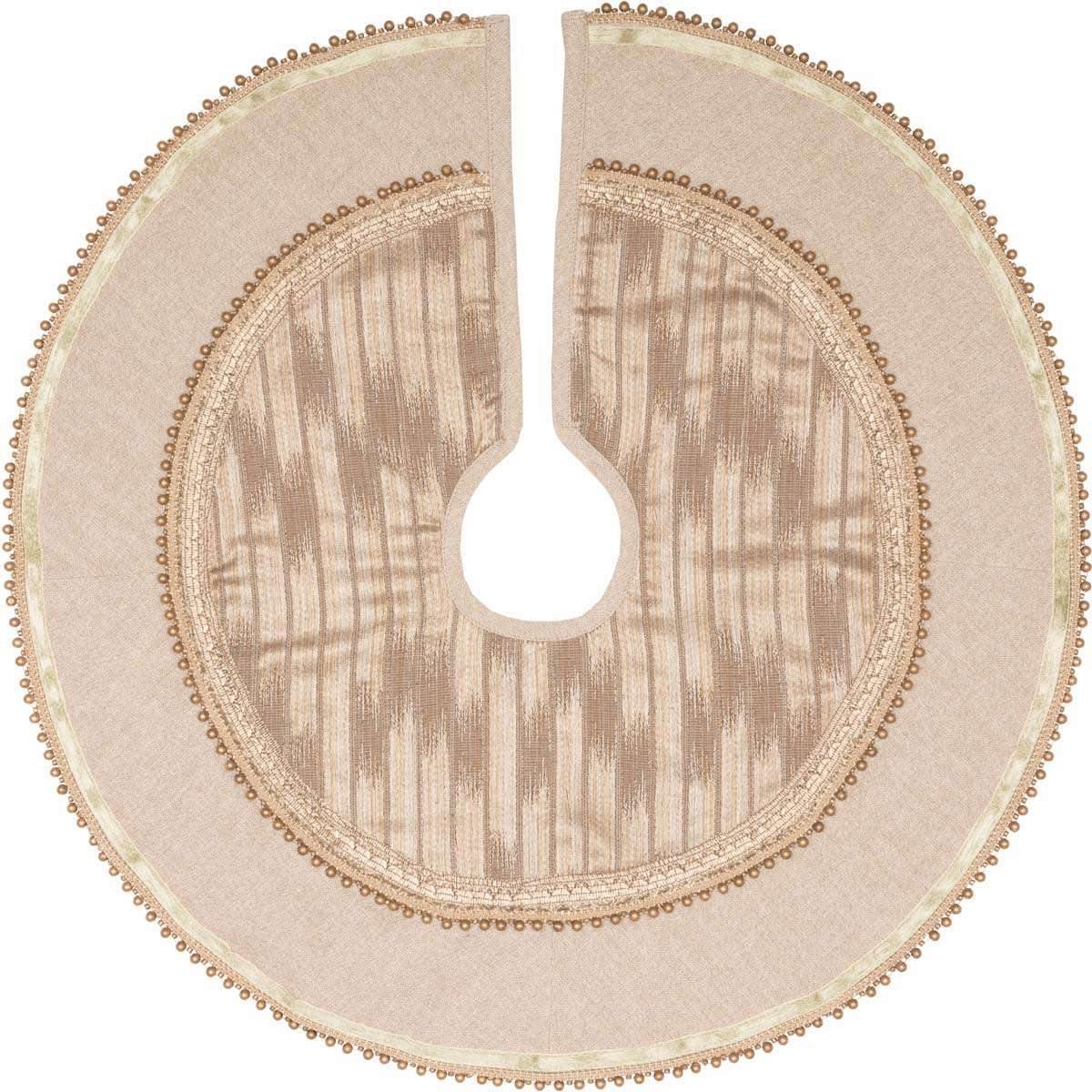 Celebrate Mini Christmas Tree Skirt 21 VHC Brands - The Fox Decor