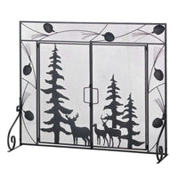 Thumbnail for Woodland Wonder Fireplace Screen - The Fox Decor