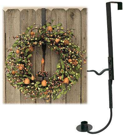 Wreath & Candle Holder (2 pieces) Wreath Stands/Hangers CWI+ 