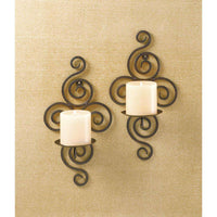 Thumbnail for Wrought Iron Candle Wall Sconces candle holder CWI+ 