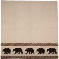 Thumbnail for Wyatt Bear Shower Curtain 72
