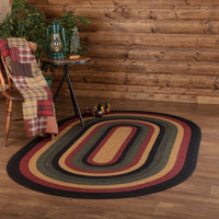 Thumbnail for Wyatt Jute Braided Rugs Oval VHC Brands Rugs VHC Brands 5'x8' 
