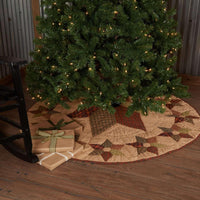 Thumbnail for Tea Star Christmas Tree Skirt 55 VHC Brands - The Fox Decor