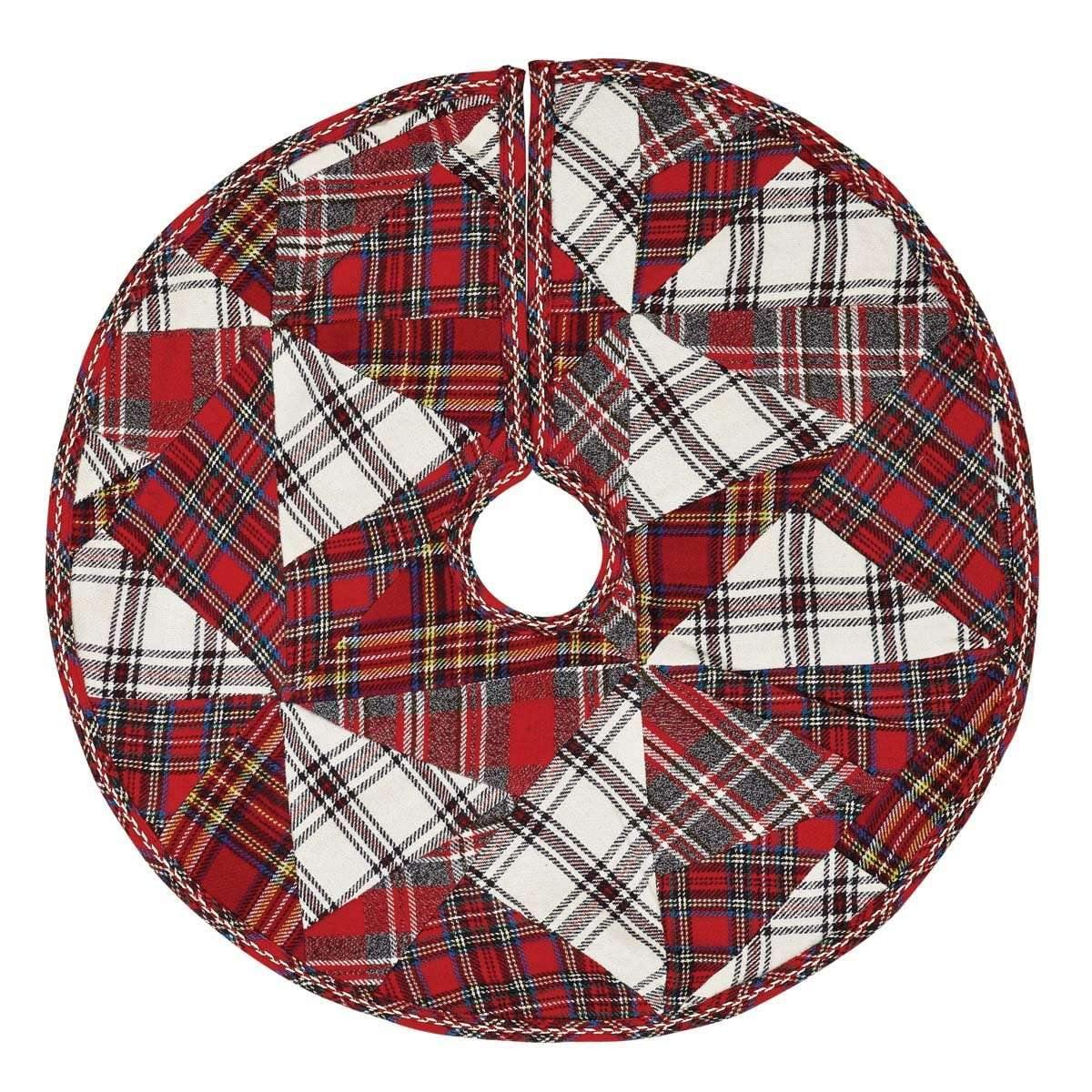 Peyton Mini Christmas Tree Skirt 21 VHC Brands - The Fox Decor