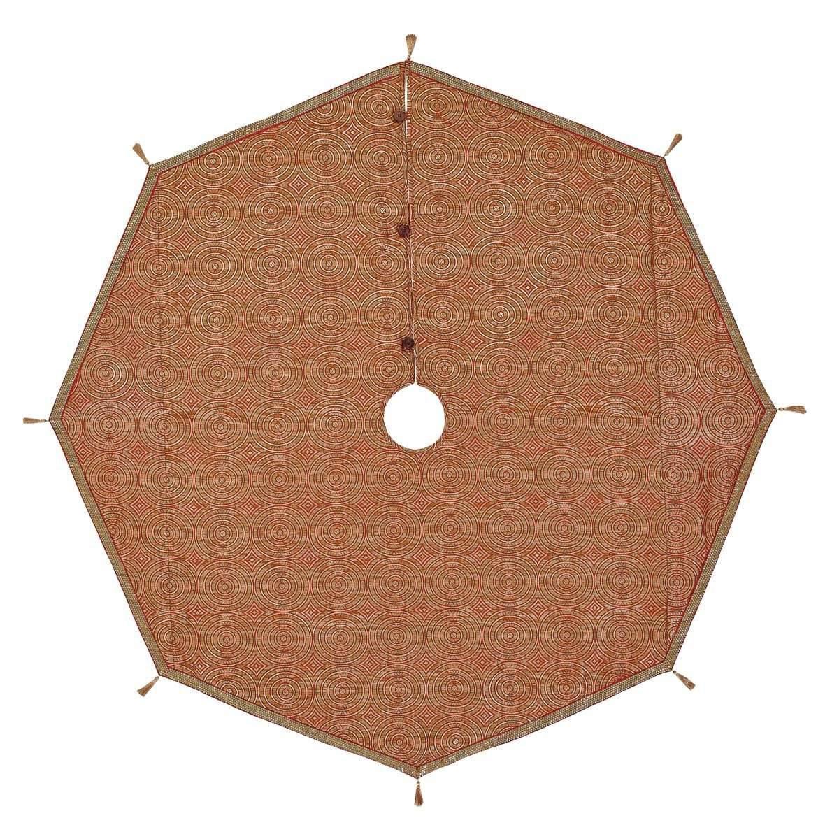 Soleil Christmas Tree Skirt 60 VHC Brands - The Fox Decor