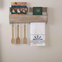 Thumbnail for Sawyer Mill Blue Windmill Blade Muslin Bleached White Tea Towel 19x28 VHC Brands - The Fox Decor