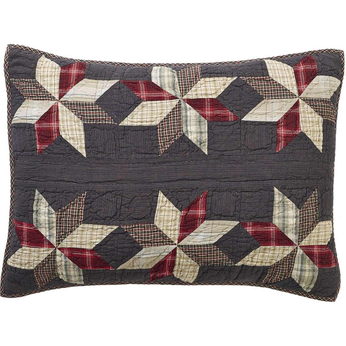 Liberty Stars Standard Sham 21x27 VHC Brands - The Fox Decor