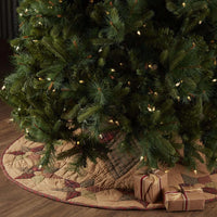 Tea Star Christmas Tree Skirt 48 VHC Brands - The Fox Decor