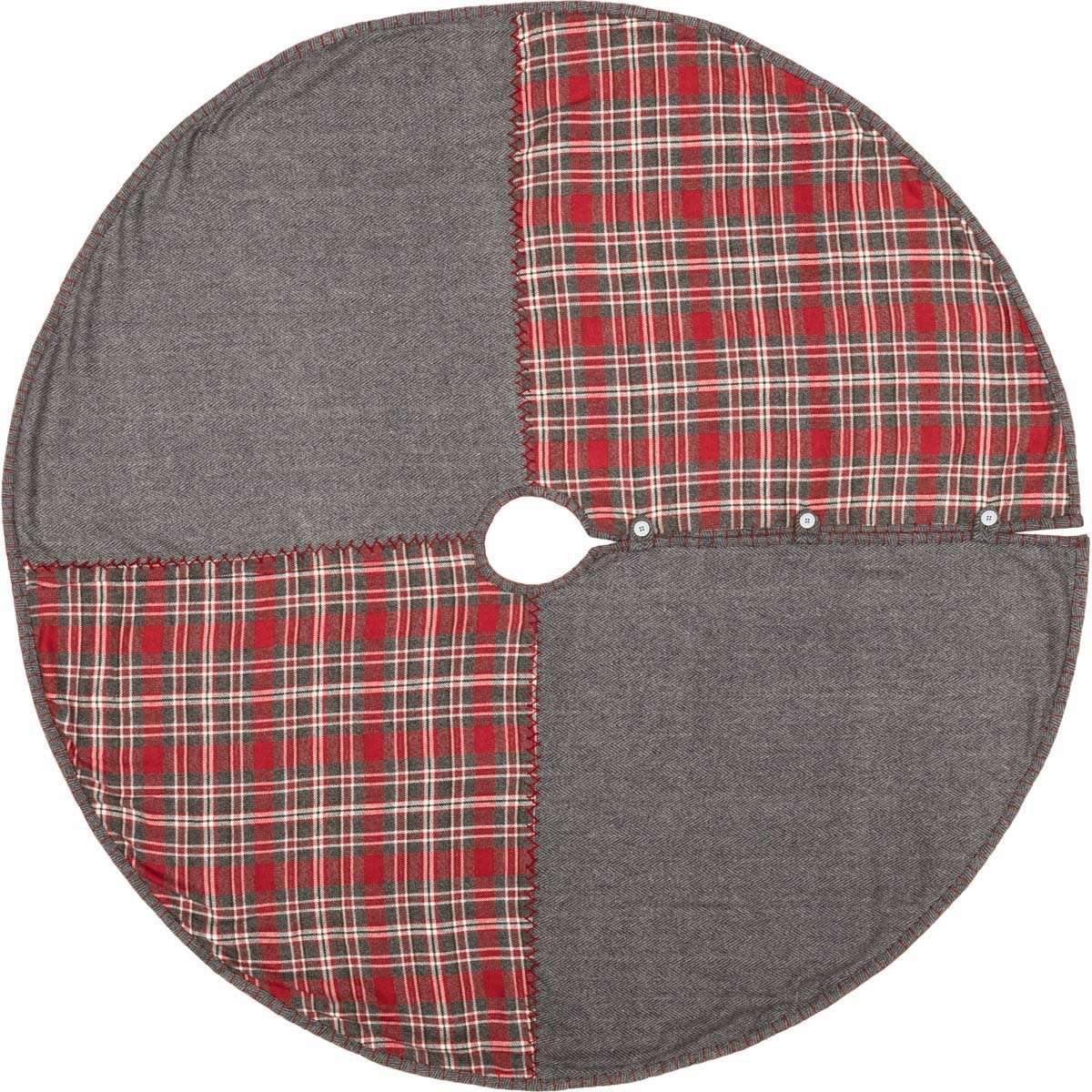 Anderson Patchwork Christmas Tree Skirt 55 VHC Brands - The Fox Decor